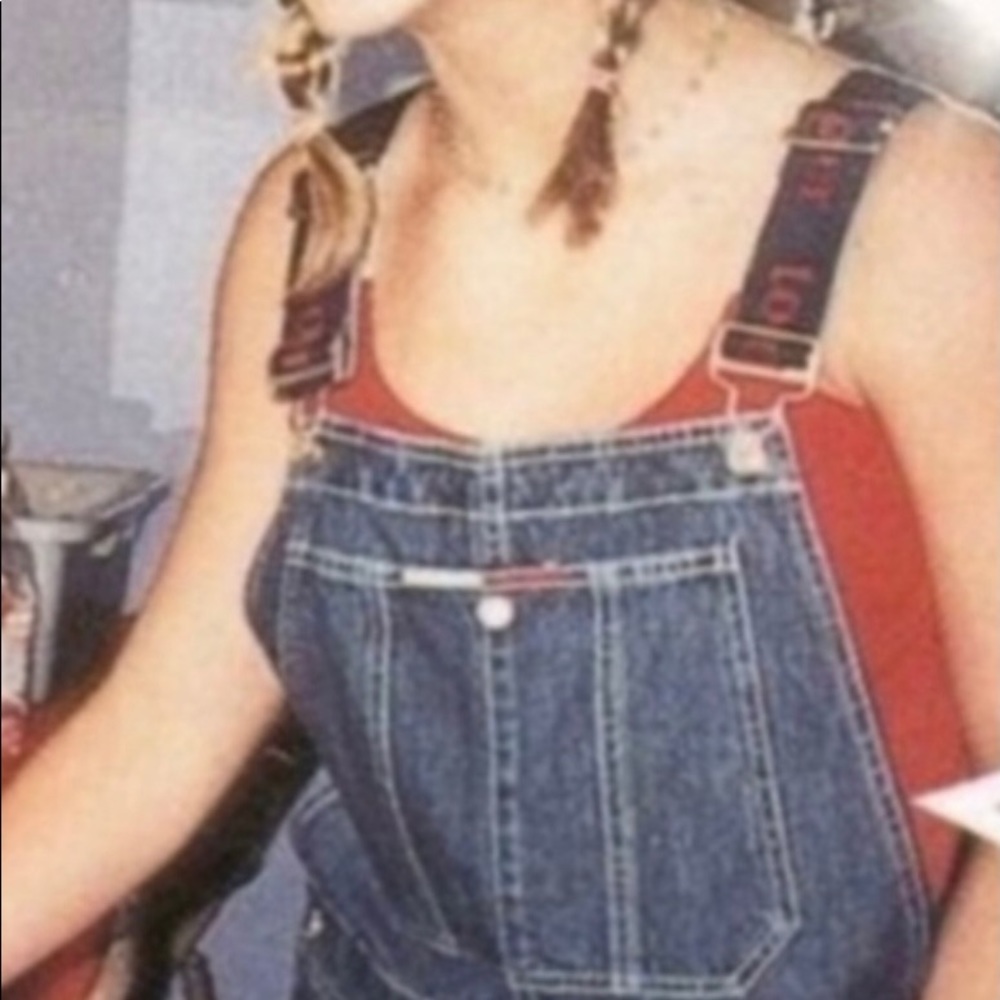 Sold on Depop for asking price! Vintage Y2K overalls - Picture 6 of 6